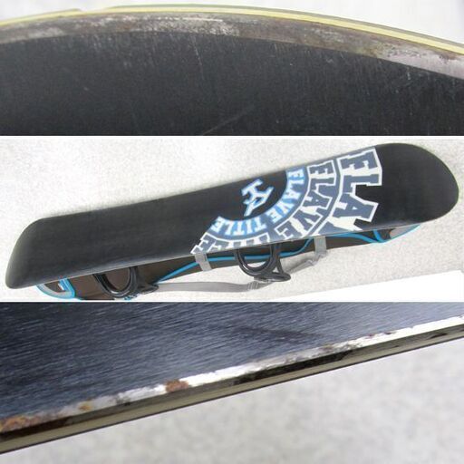 FLAVE スノーボード 157cm TITLE オガサカ キャンバー ツインチップ バインディング BURTON スノボ ☆ Pay