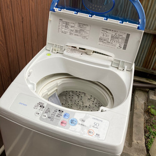 日立全自動電気洗濯機の画像