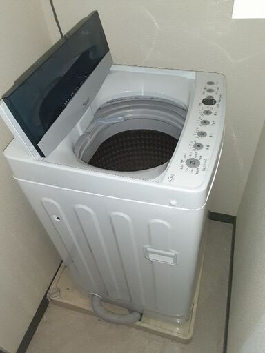 【引取先決定】2020製　Haier 全自動洗濯機　4.5kg