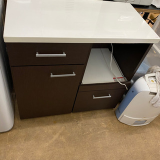 キッチンカウンター　中古　リサイクルショップ宮崎屋20.11.30の画像