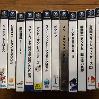 【お取引き中の為受付終了】ゲームキューブ　ソフト14本