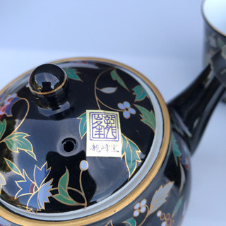 【未使用】急須　お茶　紅茶等に　龍峰窯　セットの画像