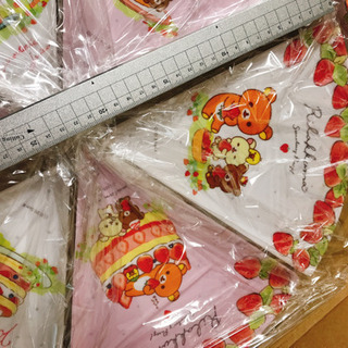 【決まりました】新品 リラックマ ストロベリーパーティープレートの画像