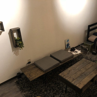 ②diyベンチ