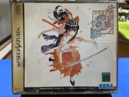 (*^▽^)/二日間限定価格！！★サクラ大戦*☆美品傷無し♪セガサターン  ソフトDISC・２枚組★