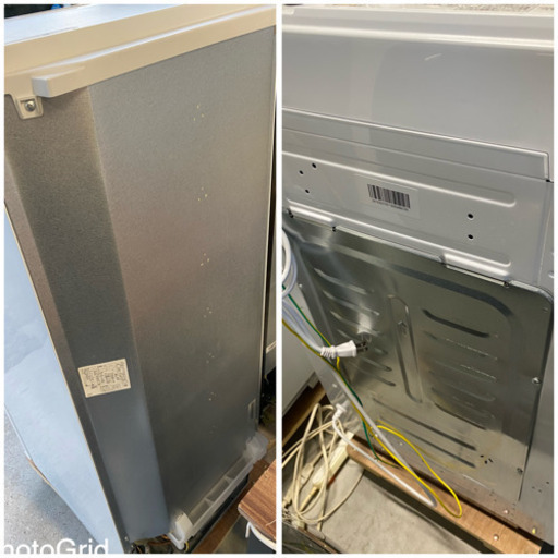 超お薦め品‼️高年式‼️激安‼️一人暮らし用 シャープ冷蔵庫&東芝洗濯機 2018年式