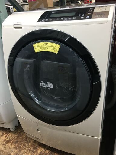 H026 HITACHI 洗濯容量10.0kgドラム式洗濯機　BD-S8700L