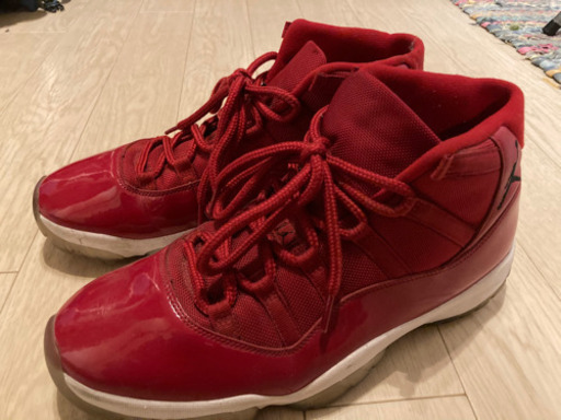 NIKE AIR JORDAN 11 RETRO “WIN LIKE 96” GYM RED/WHITE-BLACK 30cm