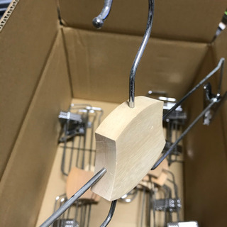 IKEA イケア　BUMERANG ブーメラン　ズボン＆スカートハンガー　10本セットの画像