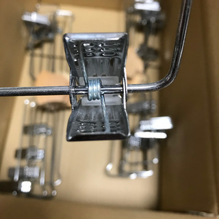 IKEA イケア　BUMERANG ブーメラン　ズボン＆スカートハンガー　10本セットの画像