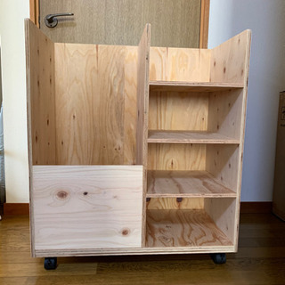 オーダー出来る押し入れ収納ラックの画像