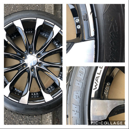 WALD ジャレット JC11-C HAIDA 265/40ZR22