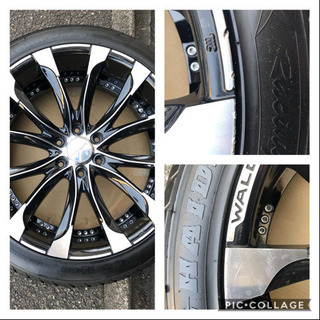 WALD ジャレット JC11-C HAIDA 265/40ZR22