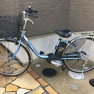 大容量8Ah?Panasonic 電動自転車 ビビDX 26インチ 電動自転車 電動