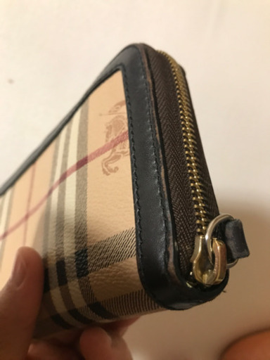 バーバリー　長財布　