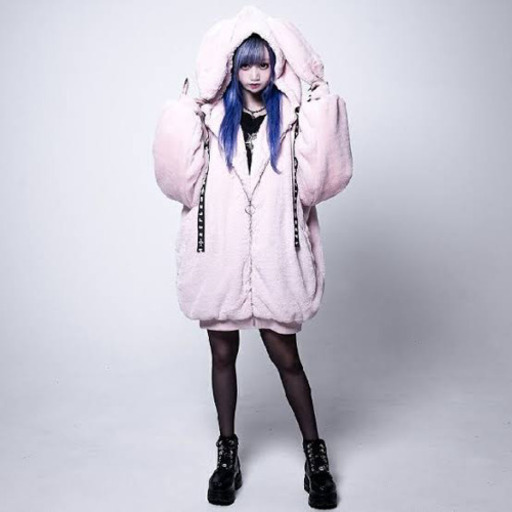 うさ耳ファーパーカー