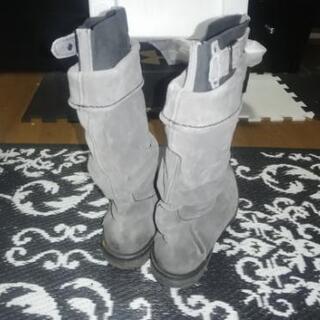 DIESEL メンズブーツ グレー サイズ44？の画像