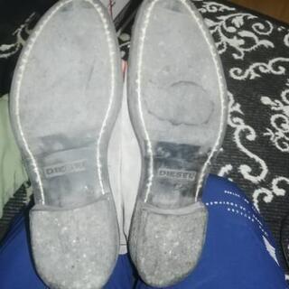 DIESEL メンズブーツ グレー サイズ44？の画像