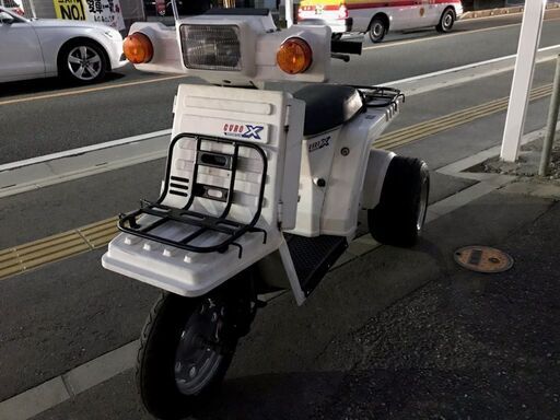 ジャイロX　TD01　中期　実働　ミニカー登録　スペーサー　ワイドホイール付　ツースト　ヘルメット不要