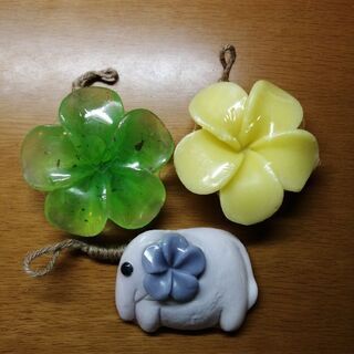 石鹸3つ