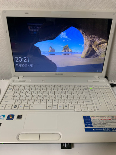 パソコン COREi5 8GB SSD256GB office2019