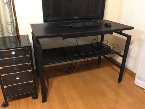 パソコンデスク3点セット