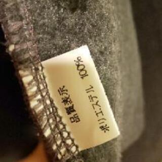 【値下げしました】冬用ポンチョ マタニティーの画像