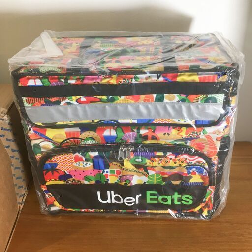 送料無料 新品未使用ウーバーイーツ バッグ ウバック UberEats 海外限定 アーティストバッグ リュック