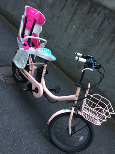 大幅値下げ　ブリヂストン　電動自転車　ビッケ  子乗せ自転車