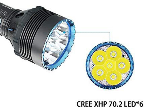 懐中電灯　ハイパワー　25000ルーメン　ハンディーライト　最強　軍用　防災用