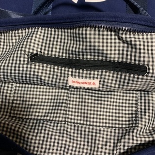 ルコック スポーツバック ネイビーの画像