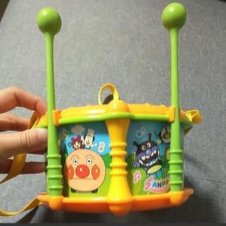 アンパンマン　うちの子天才ドラム　楽器玩具の画像