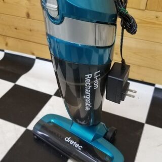 dretec 充電式サイクロンクリーナー クリンストームプラス VC-104 ブルーの画像