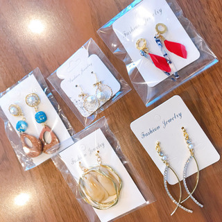 手作りピアス♡