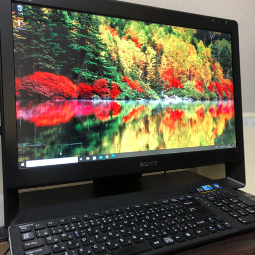 ソニー　VAIO 一体型省スペースデスクトップ　無線キーボード