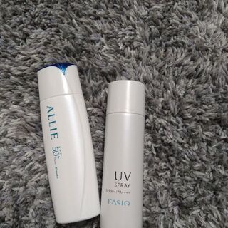 UVクリーム、スプレーセット