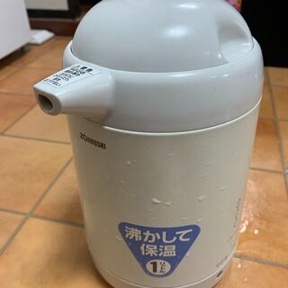 象印　電気ポット　ZOJIRUSHI CH-CE10-WG