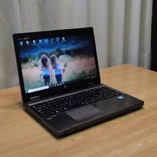 ご購入頂きました 美品 高速・高性能ノートPC 15.6インチ HP ProBook 6560b Core i3 メモリー4GB 240GB SSD(新品) Win10 pro Office 2019 pro 搭載 WiFi Bluetooth装備   の画像