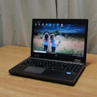 ご購入頂きました 美品 高速・高性能ノートPC 15.6インチ HP ProBook 6560b Core i3 メモリー4GB 240GB SSD(新品) Win10 pro Office 2019 pro 搭載 WiFi Bluetooth装備   の画像
