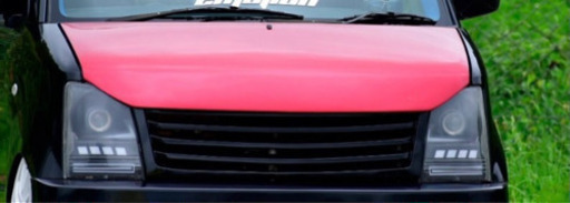 N-Design バットフェイスボンネット (mh21、22ワゴン用)