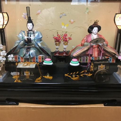 お雛様　男雛、女雛