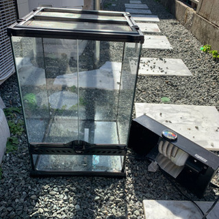 爬虫類飼育セット　ゲージ
