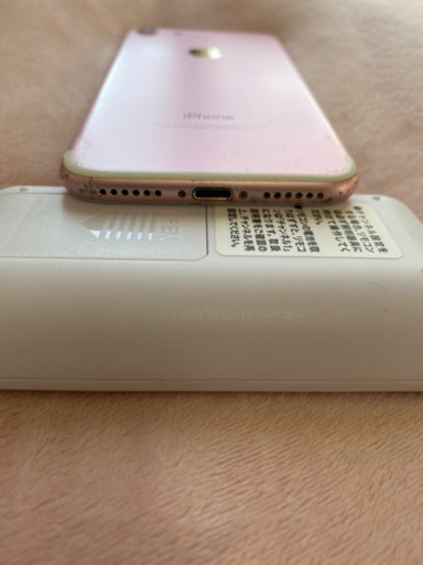 【値下げしました】iPhone7 RoseGold 128GB