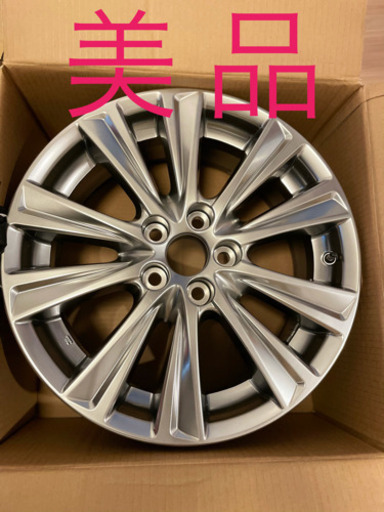 【交渉中】アルファード30系後期　タイプSゴールド　純正ホイール　新車取り外し 18インチ　美品