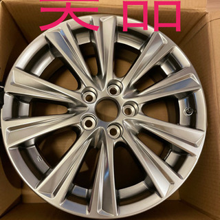 【交渉中】アルファード30系後期　タイプSゴールド　純正ホイール　新車取り外し 18インチ　美品の画像