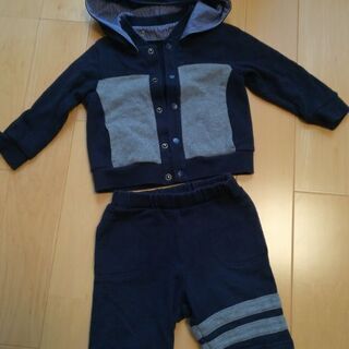 セットアップ　90サイズ　COMME CA コムサフォセット