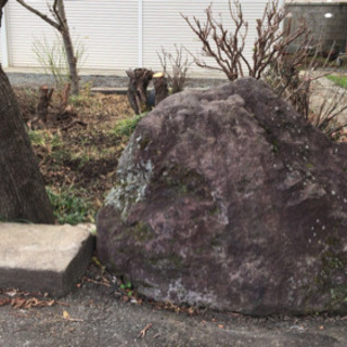 石の撤去