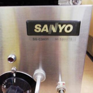中古　電気グリドル　グリドル　SANYO　サンヨー　SG-C3431　サイズ330×360×430㎜(一部450mm)　153B-2の画像