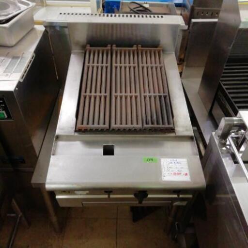 中古　フジマック　ハースグリラー　ステーキグリル　FGG50-3C　LPガス　厨房機器　業務用　サイズ400×500×740㎜　158B-2