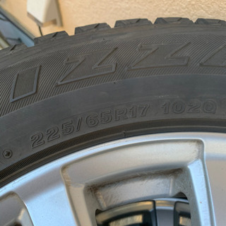 【スタッドレス】ホイール付き　ブリザック225/65/R17  la-strada